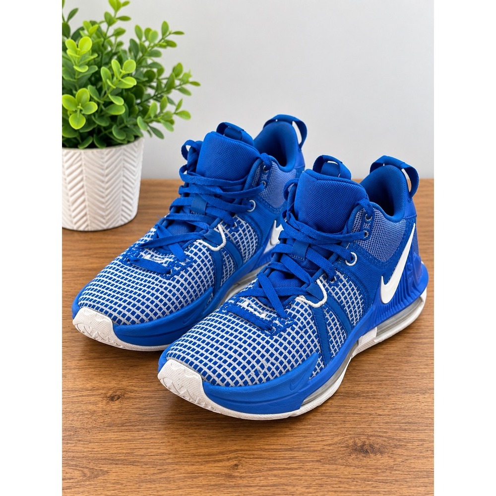 Nike LeBron Basketball Shoes Witness 7 TB Game Royal Mens 7 Blue DZ3299-400